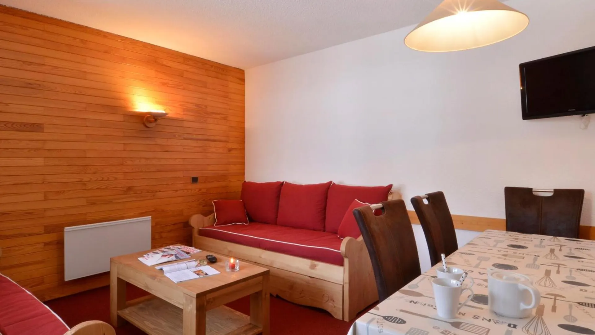 Апартаменты Chaleureux 2P - Piscine - Animaux - Proche Pistes - Fr-1-181-2012 La Plagne-Tarentaise